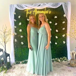 Birdie Grey bridesmaid dress in Sage green